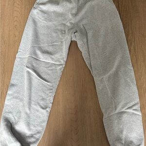 Aritzia Light Gray Track Pants